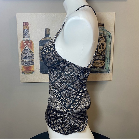 Athleta Printed Tankini Swimsuit Top - Picture 3 of 6